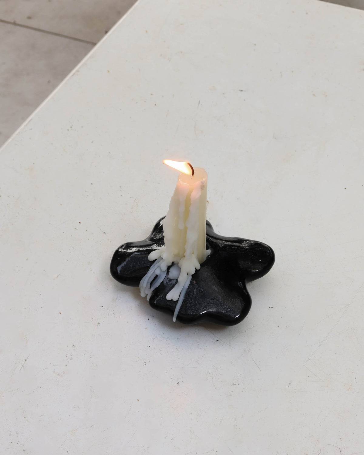 Pansies - Single Candle Holder