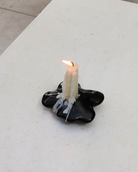 Pansies - Single Candle Holder