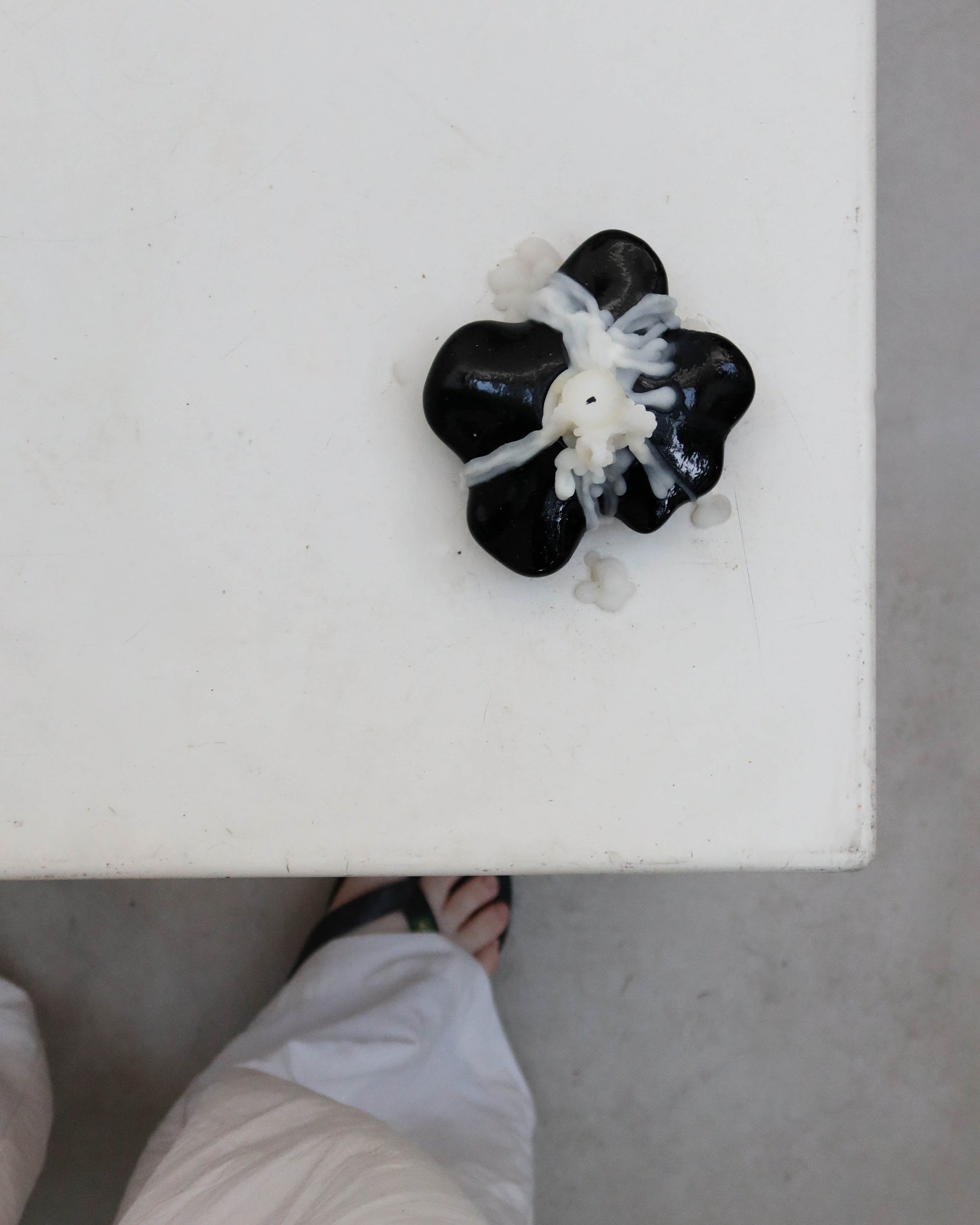 Pansies - Single Candle Holder