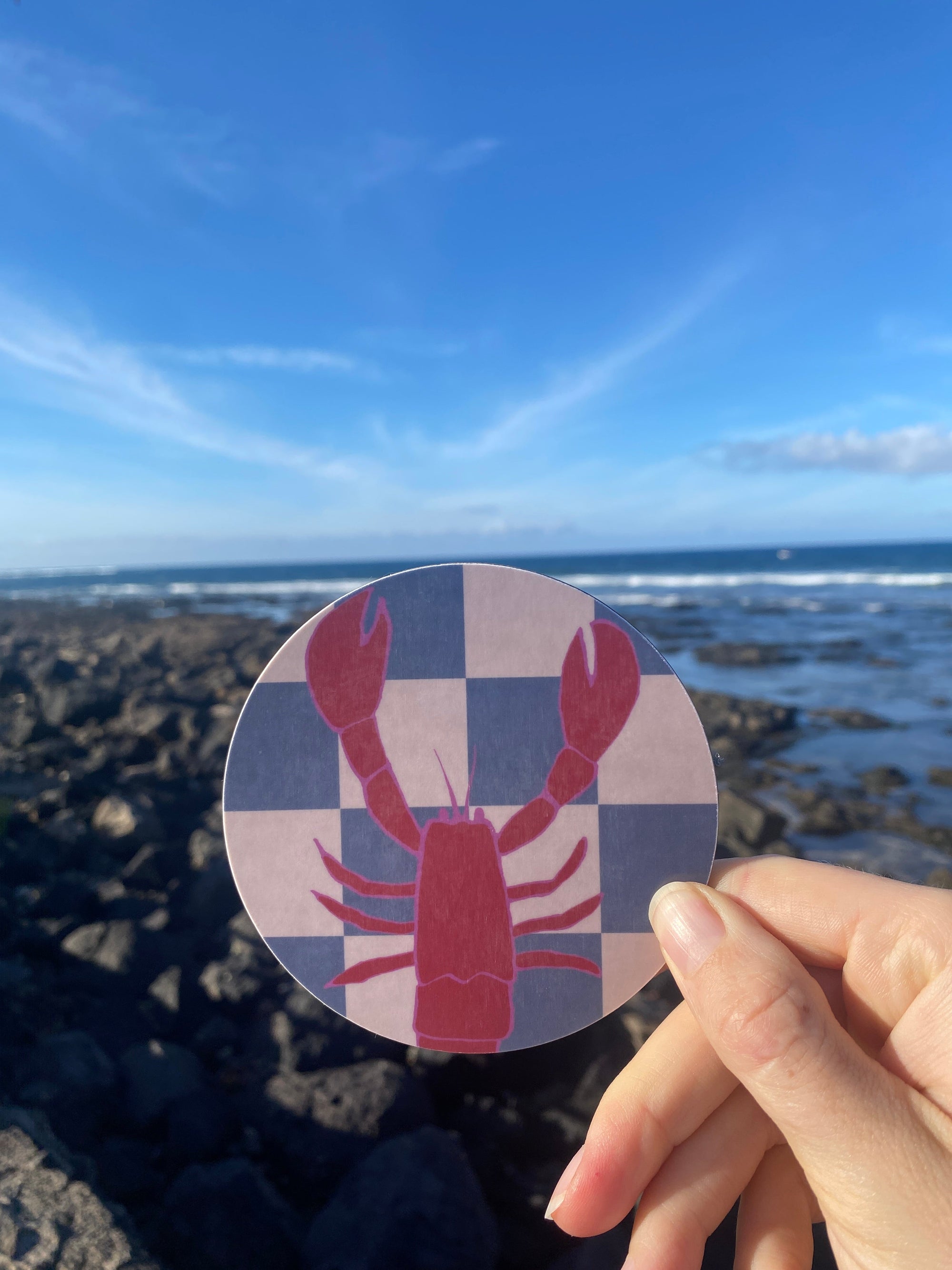 Set of 4 Lobster Coasters