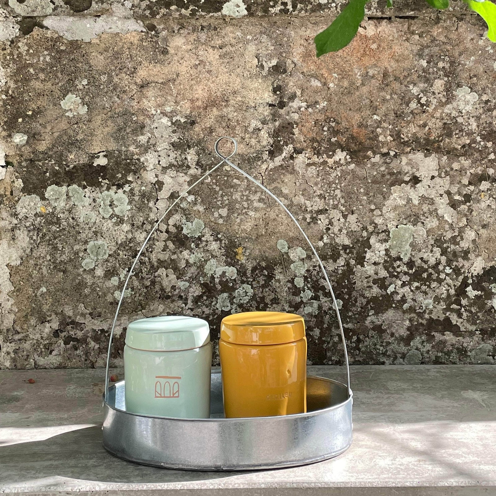 Ceramic Honey Almond Soy Wax Candle