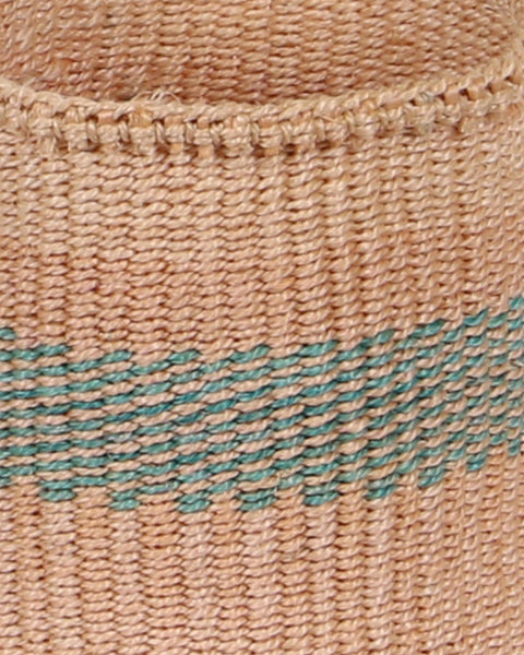 PWAGUZI:  Turquoise and Natural Sisal Basket