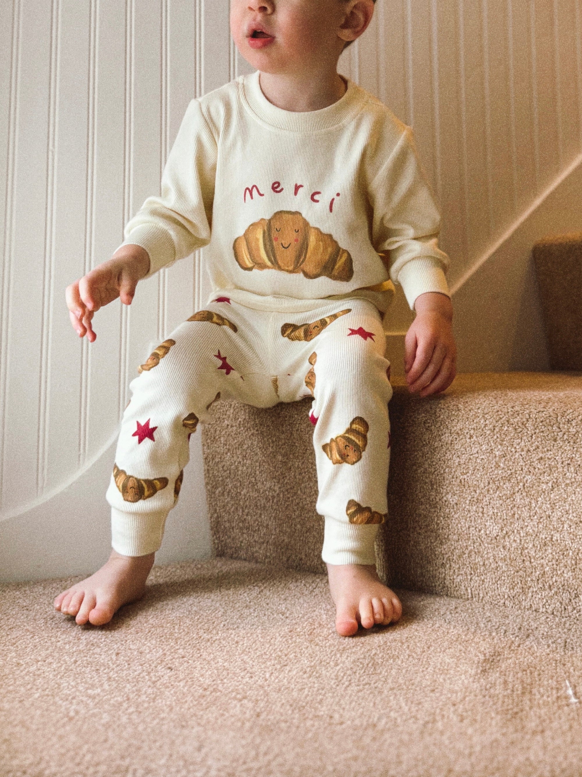 Merci Croissants | Children's Pyjamas