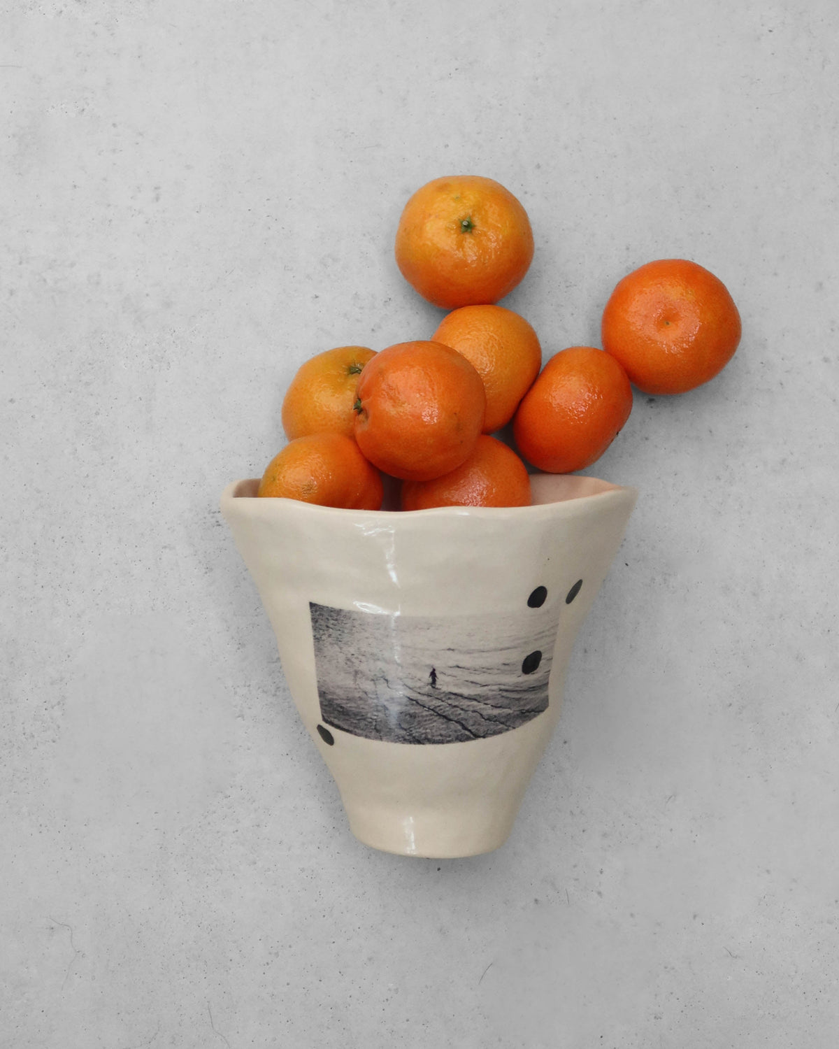 Black and White Photo Vase - La Ciotat