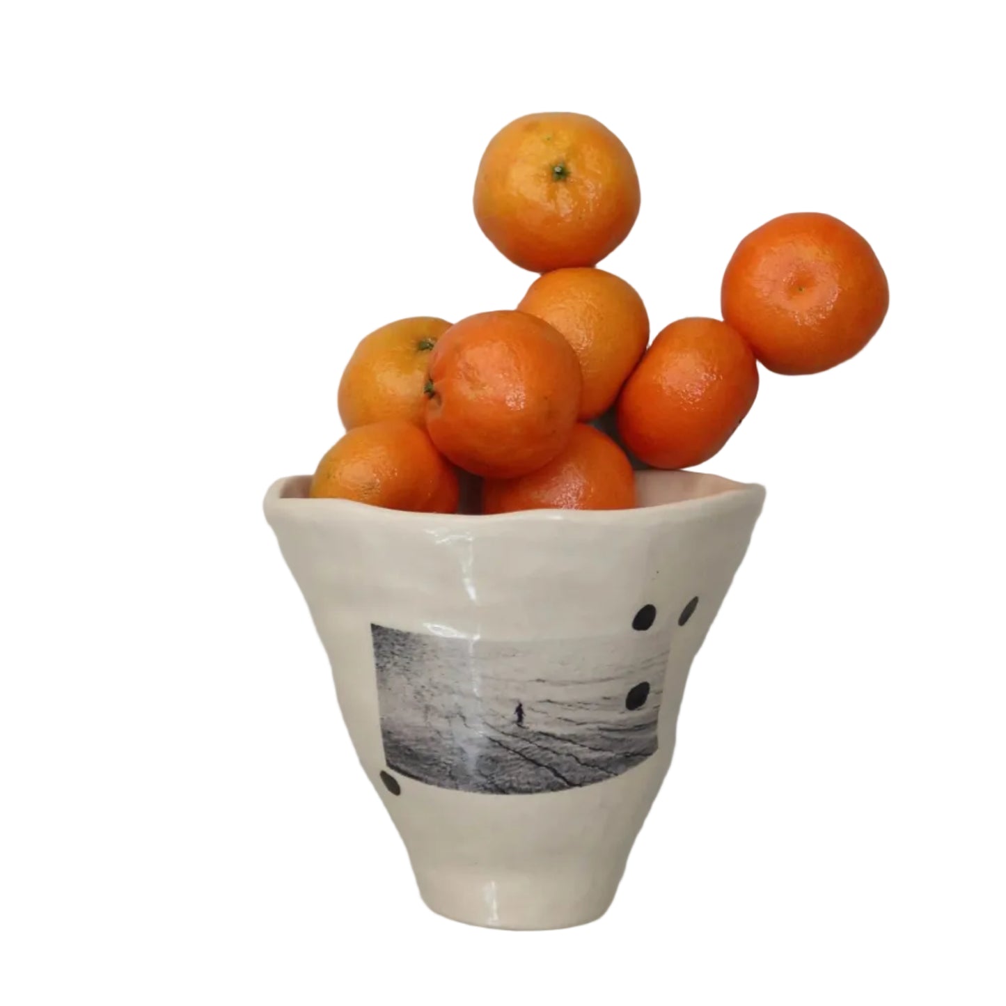 Black and White Photo Vase - La Ciotat