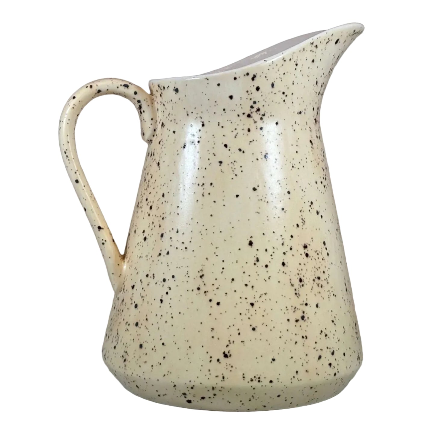Milk Jug with Honey Speckle Glaze