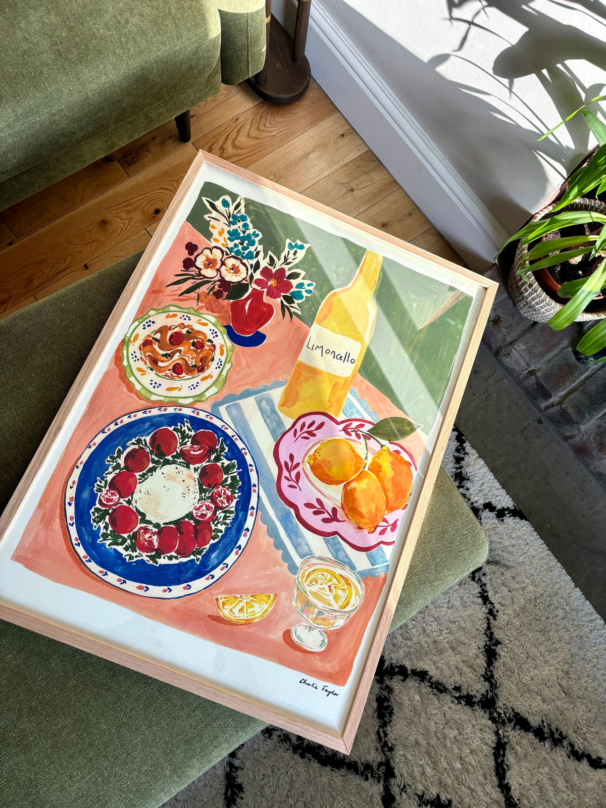 Sicily Dinner' Print