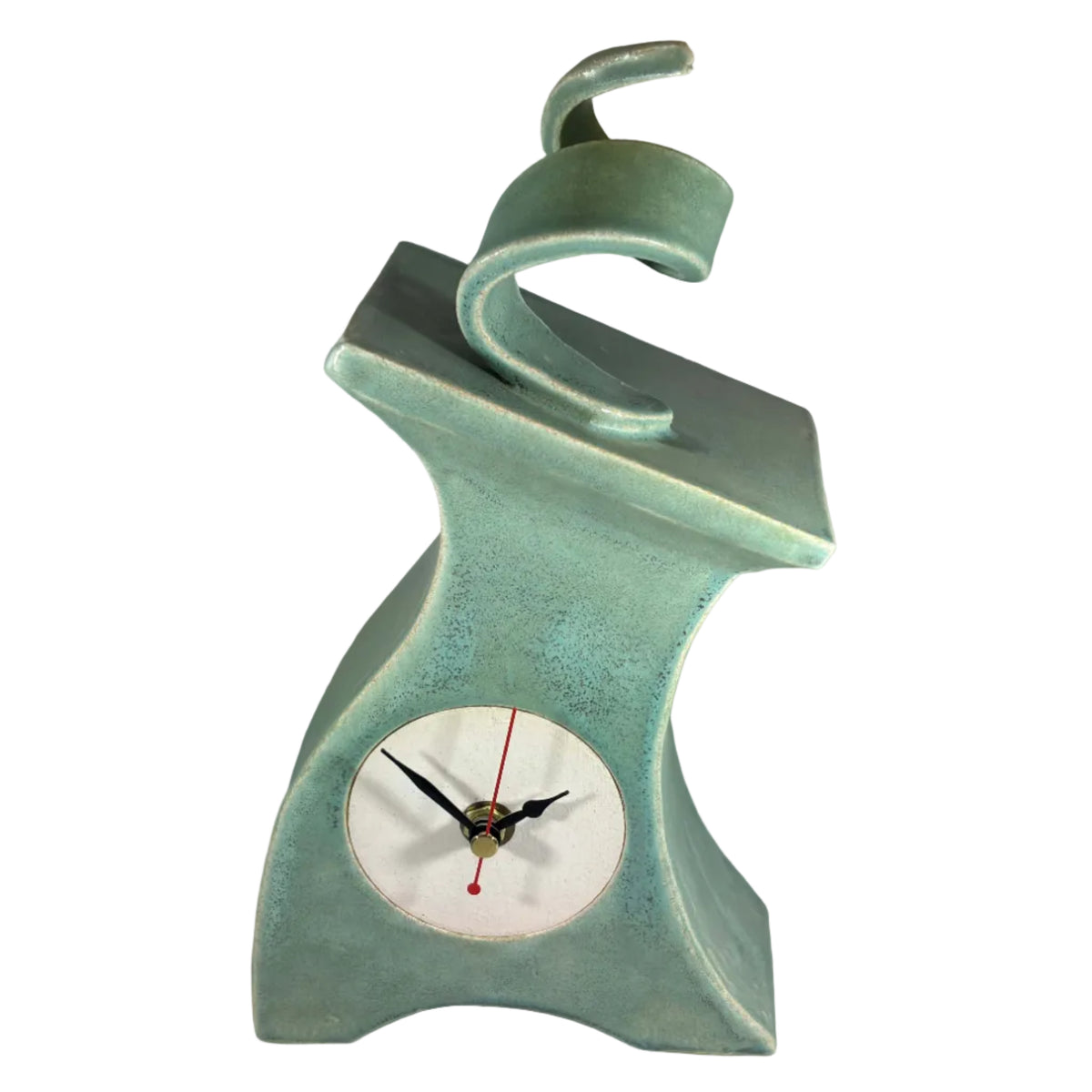 Cornish Copper Ceramic Clock