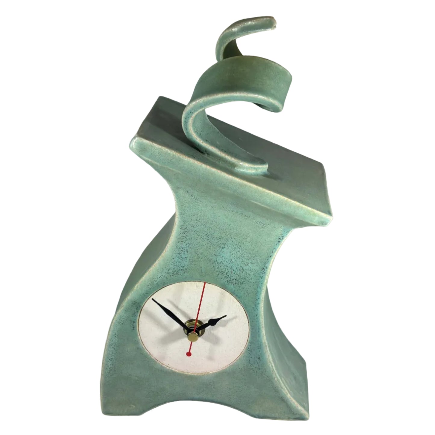 Cornish Copper Ceramic Clock