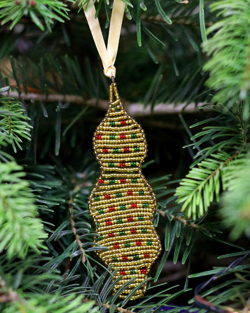 MTI: Handwoven Beaded Tree Decoration