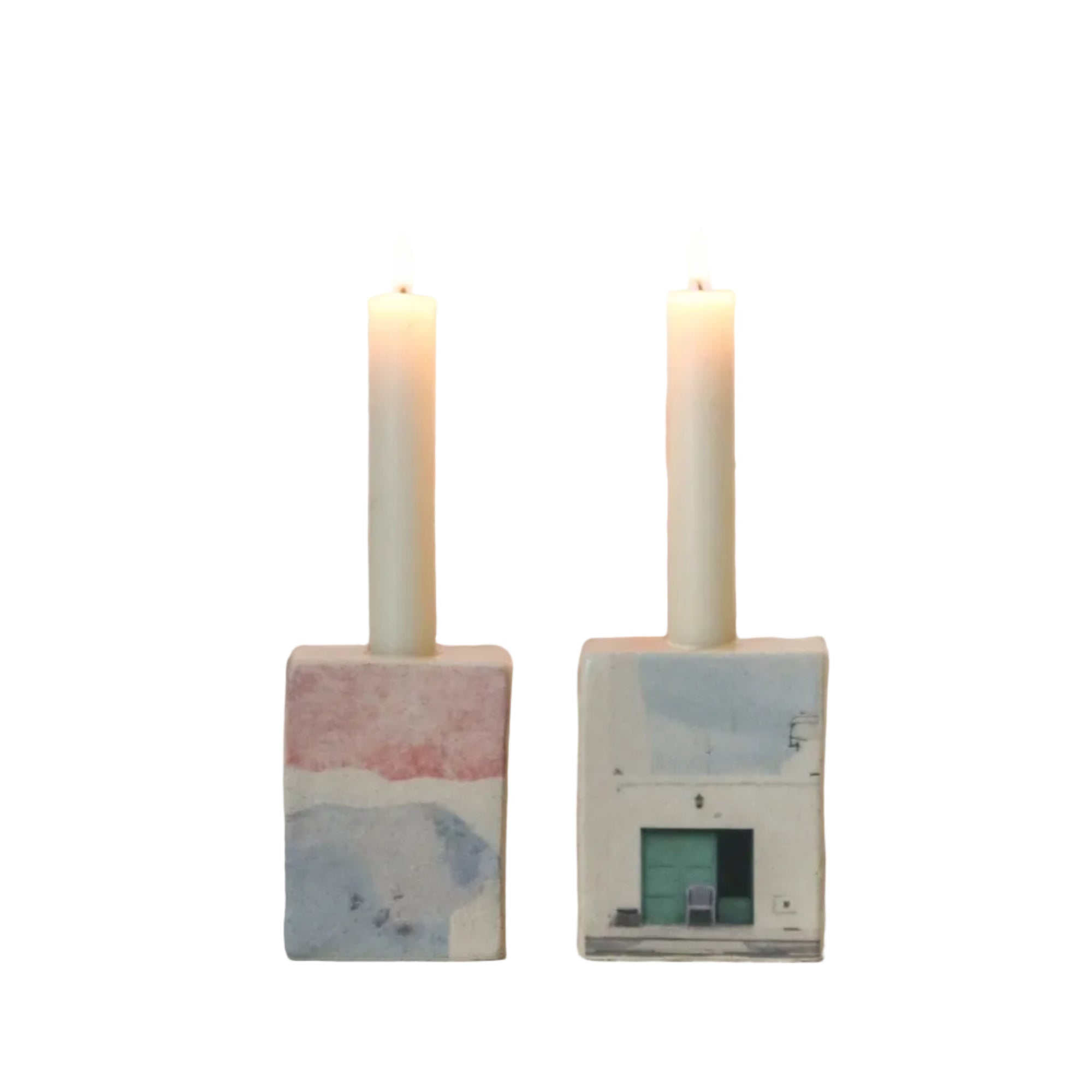 Photographic Candle Holders