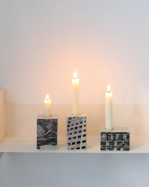 Photographic Candle Holders
