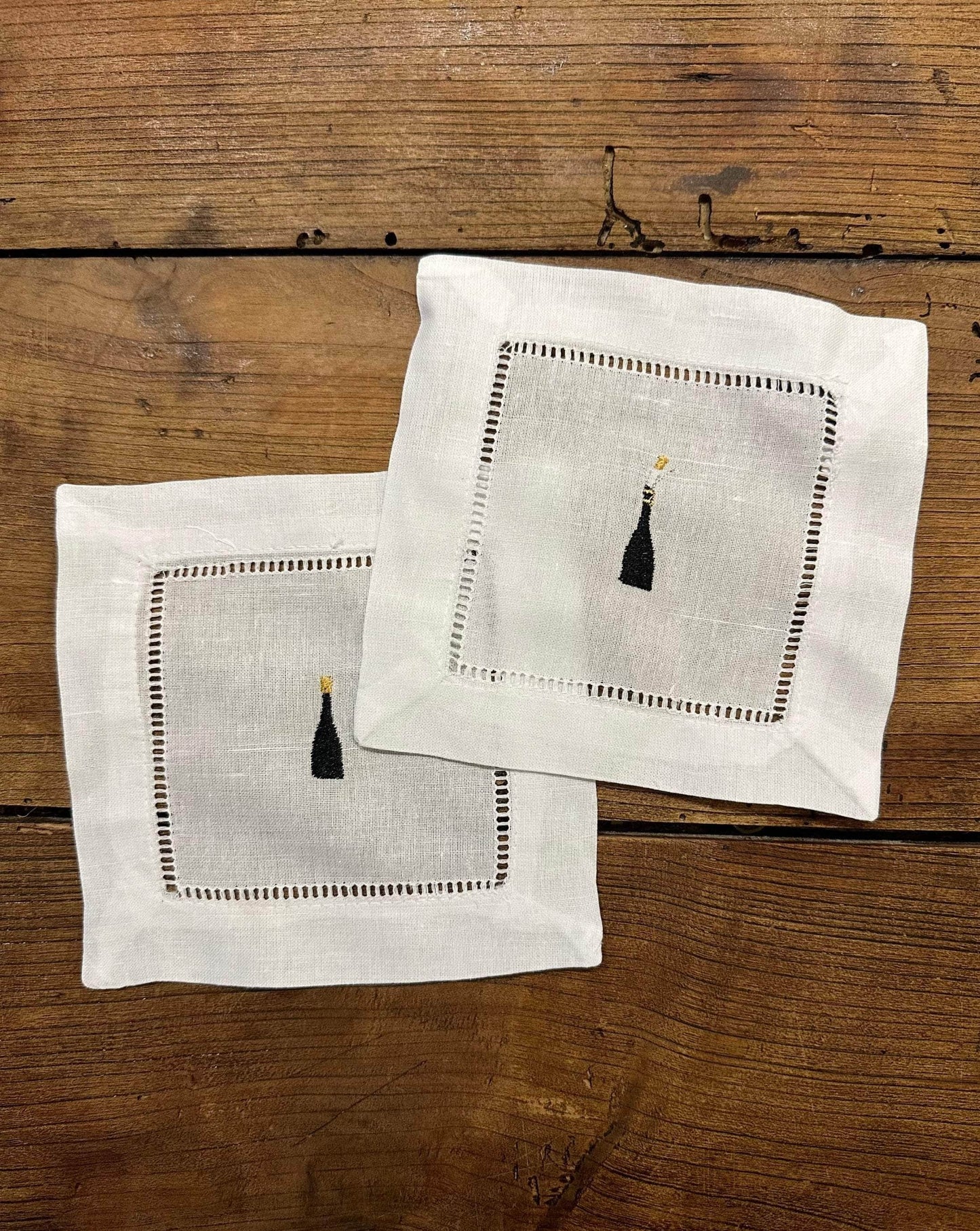 Poppin' Prosecco Bottle Cocktail Napkins