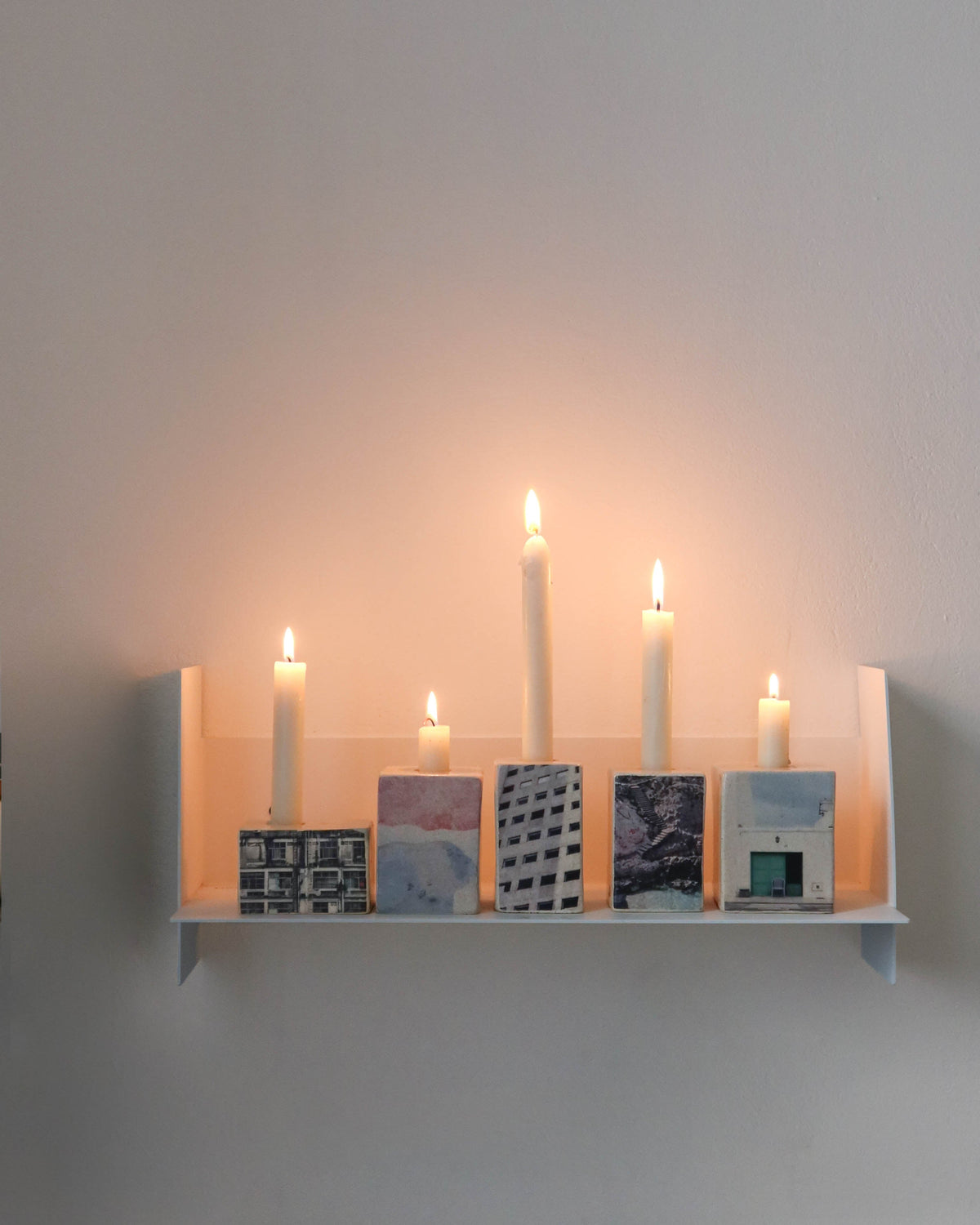 Photographic Candle Holders