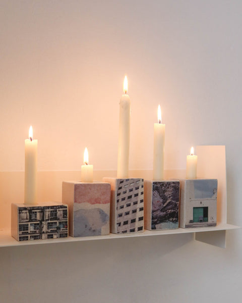Photographic Candle Holders