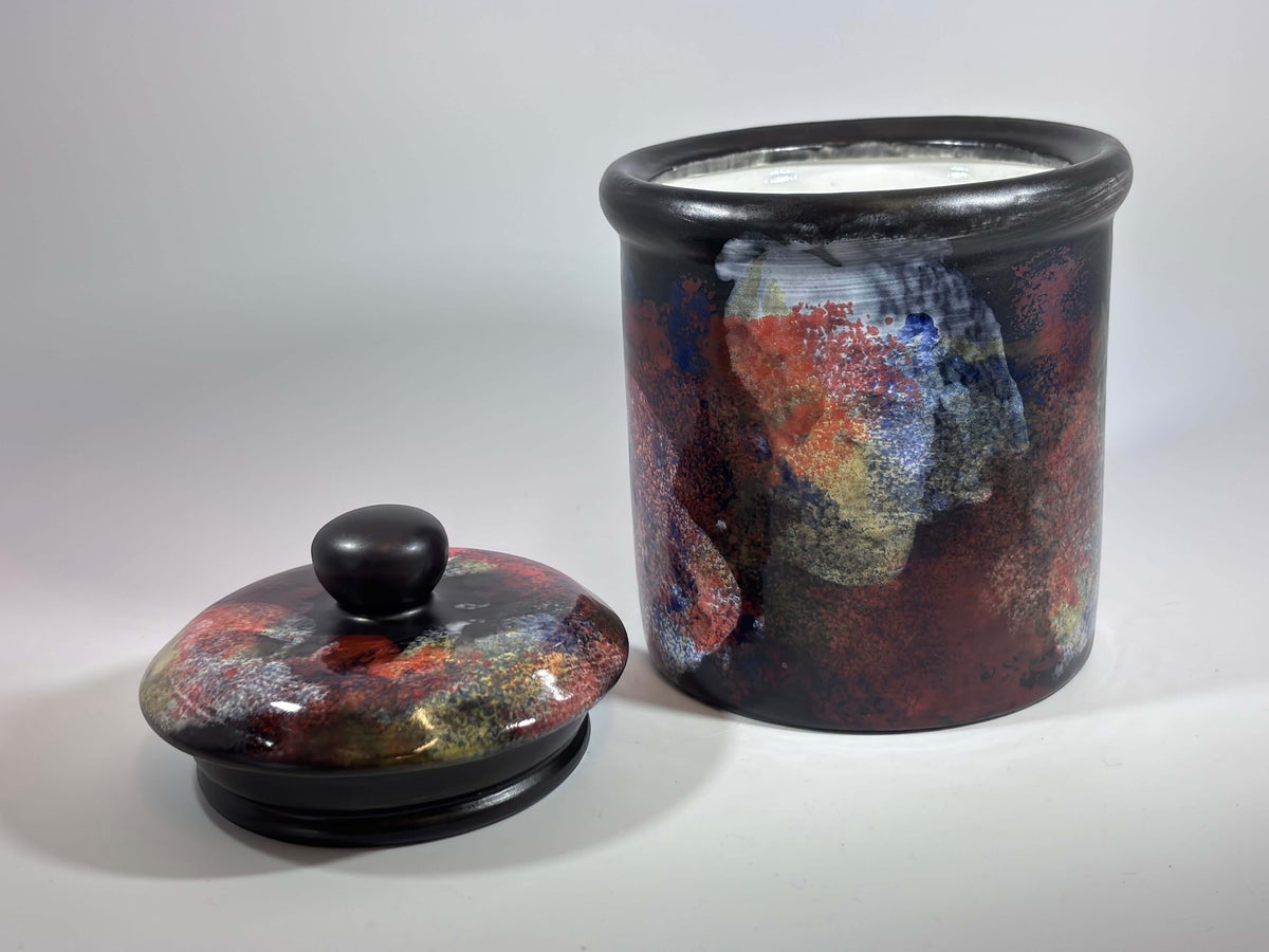 Abstract Design Canister for Tea or Coffee