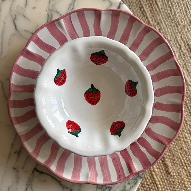 14 cm Mercato Strawberry Bowl