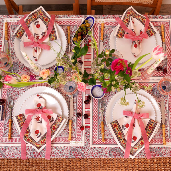 Pink City Table Runner