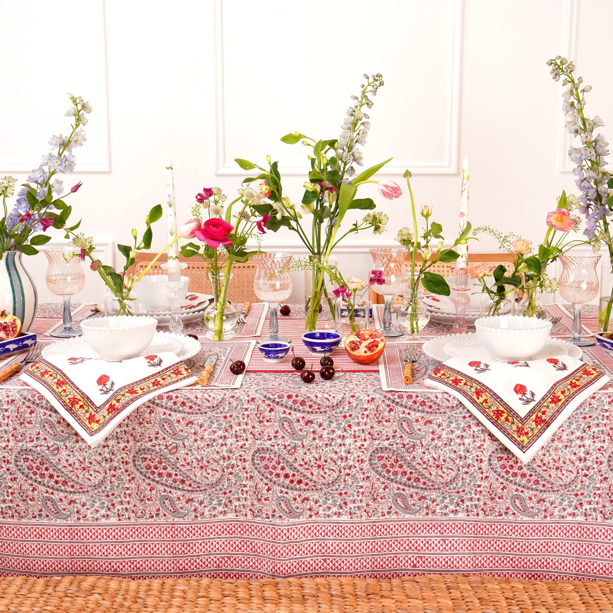 Pink City Tablecloth