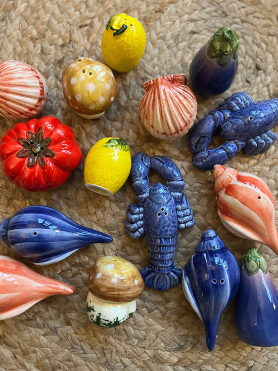 Blue Lobster Salt & Pepper Set