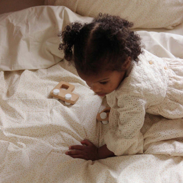 Single Organic Cotton Bedding Set - Wild Chamomile