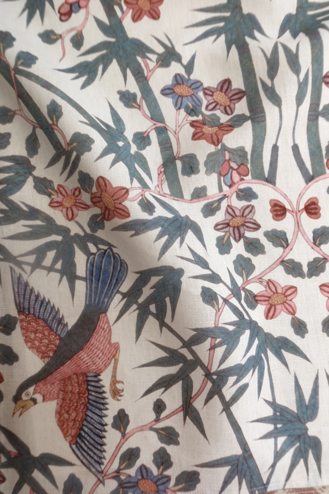 Palamara Linen Fabric - Bamboo