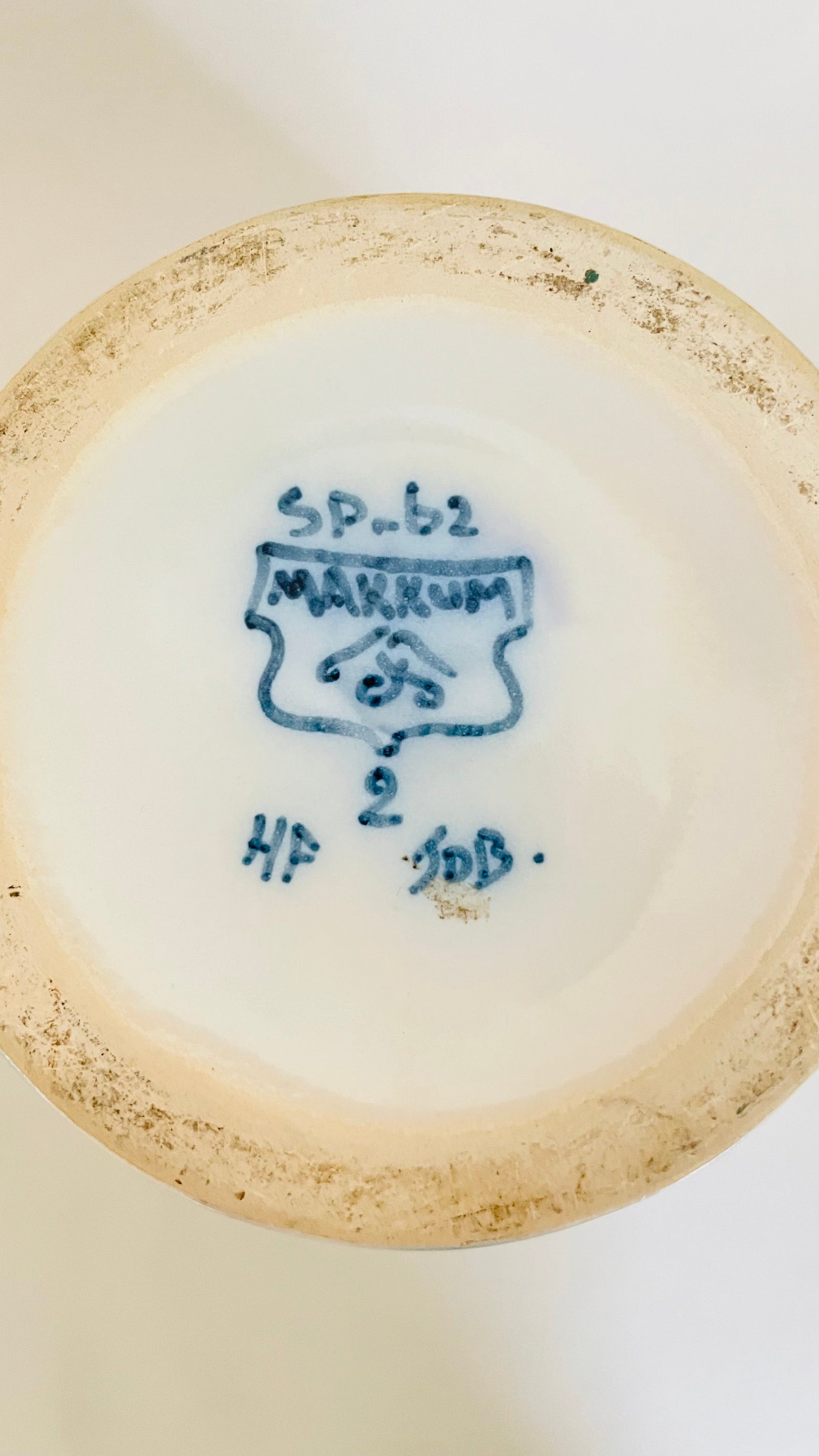 Antique Mini Makkum Lamp