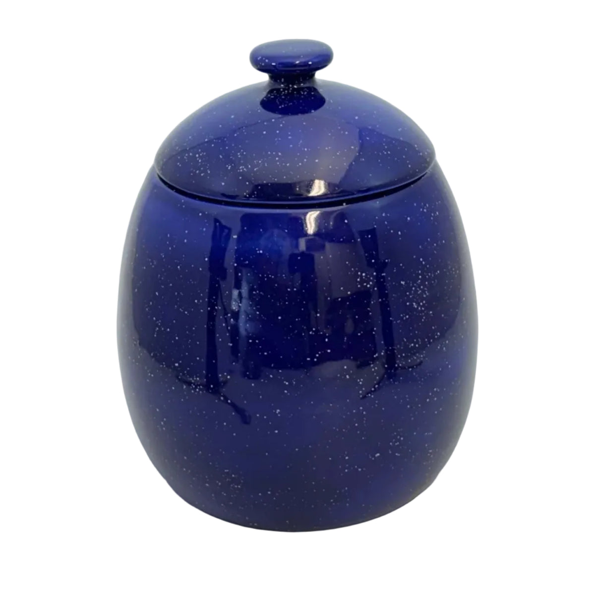 Cookie/Biscuit Jar Canister Night Sky Blue