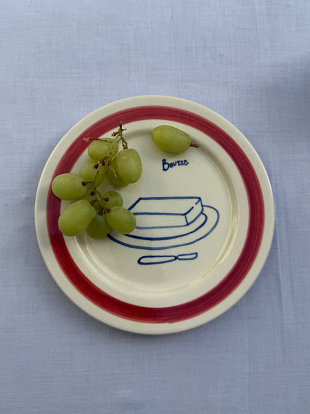 Dinner by The Sea Design Plates - Set of 4