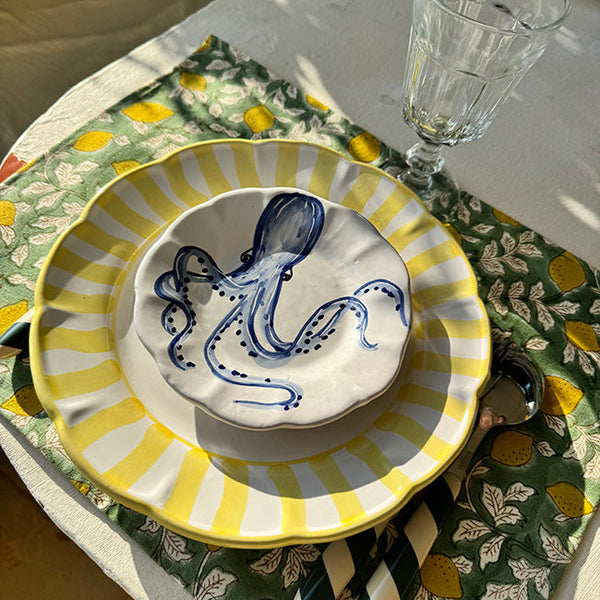 Mare Plate 16 cm Blue Oyster