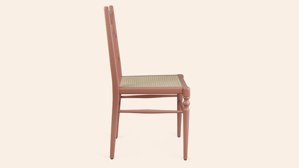 Pair of Chiara Dining Chairs, Terracotta