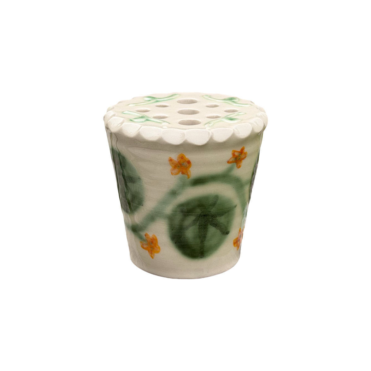 Nasturtium Vase - #10
