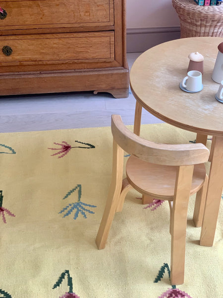 The Wildflowers Rug in Yellow