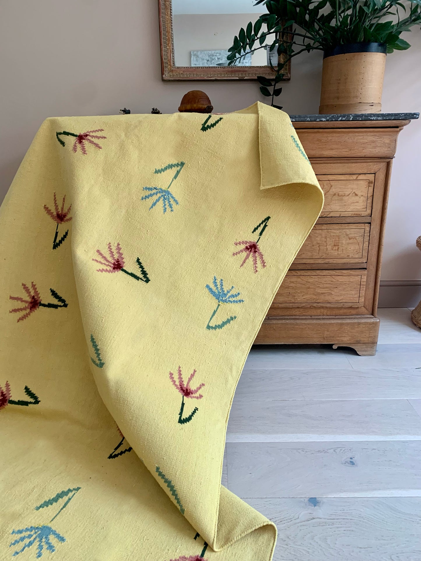 The Wildflowers Rug in Yellow