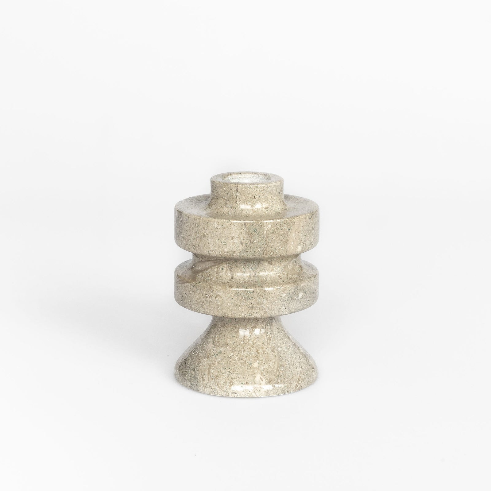 Luca Marble Candle Holder Small