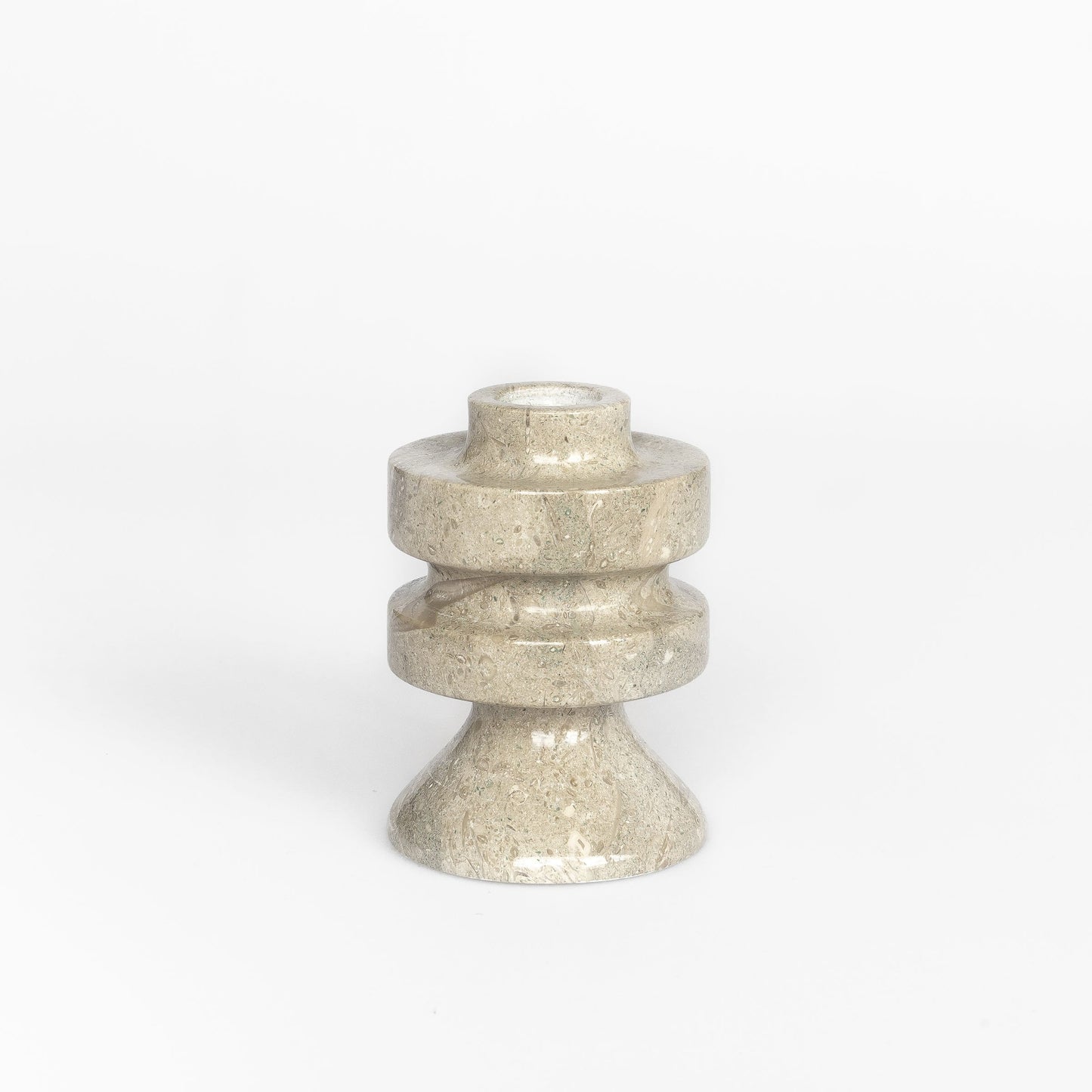 Luca Marble Candle Holder Small