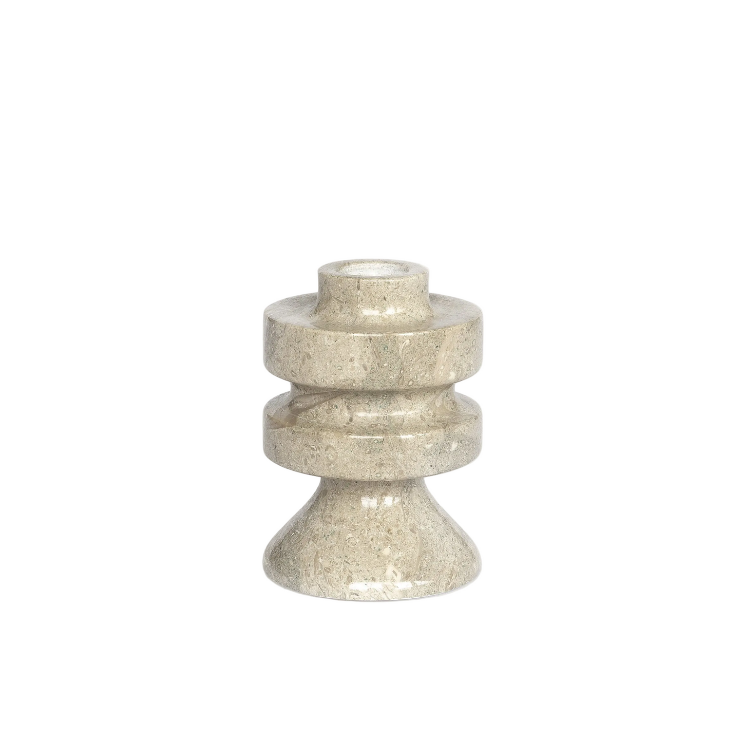 Luca Marble Candle Holder Small