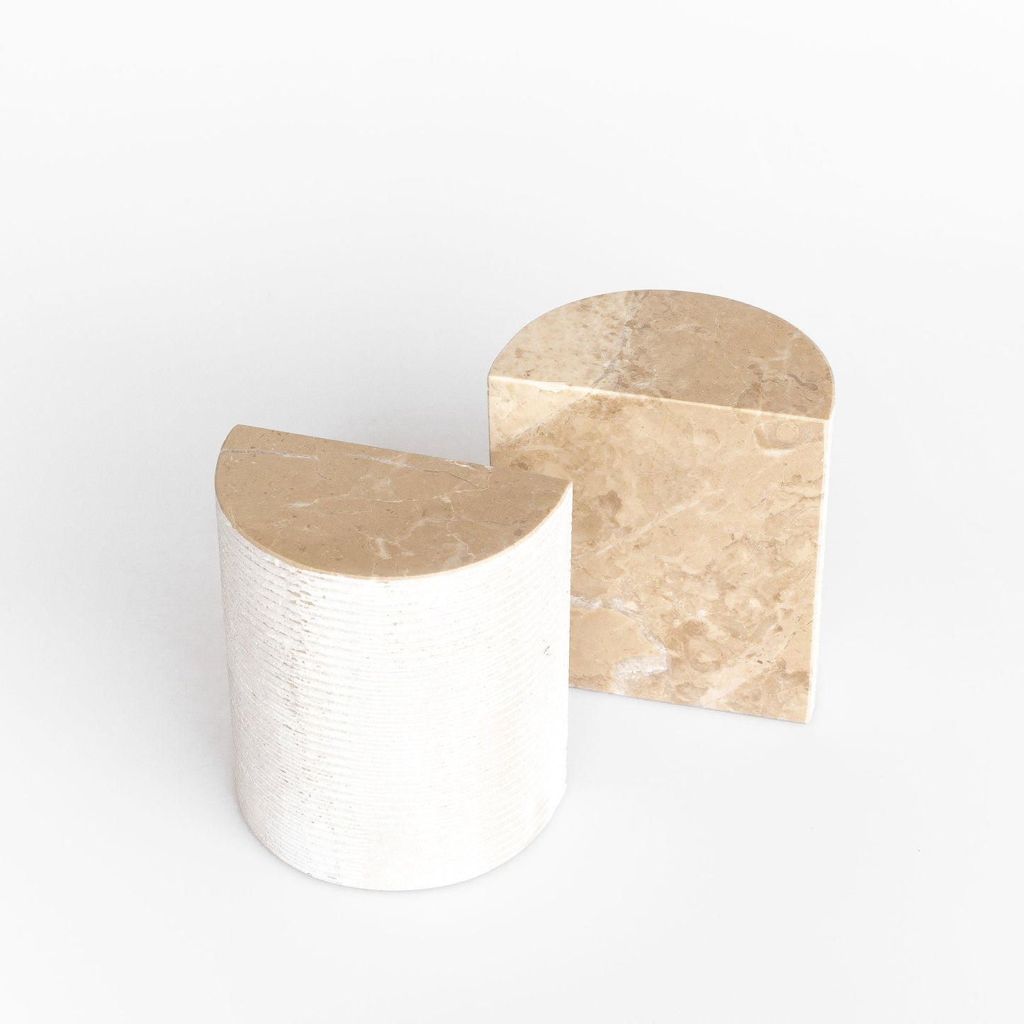 Vida Marble Bookends