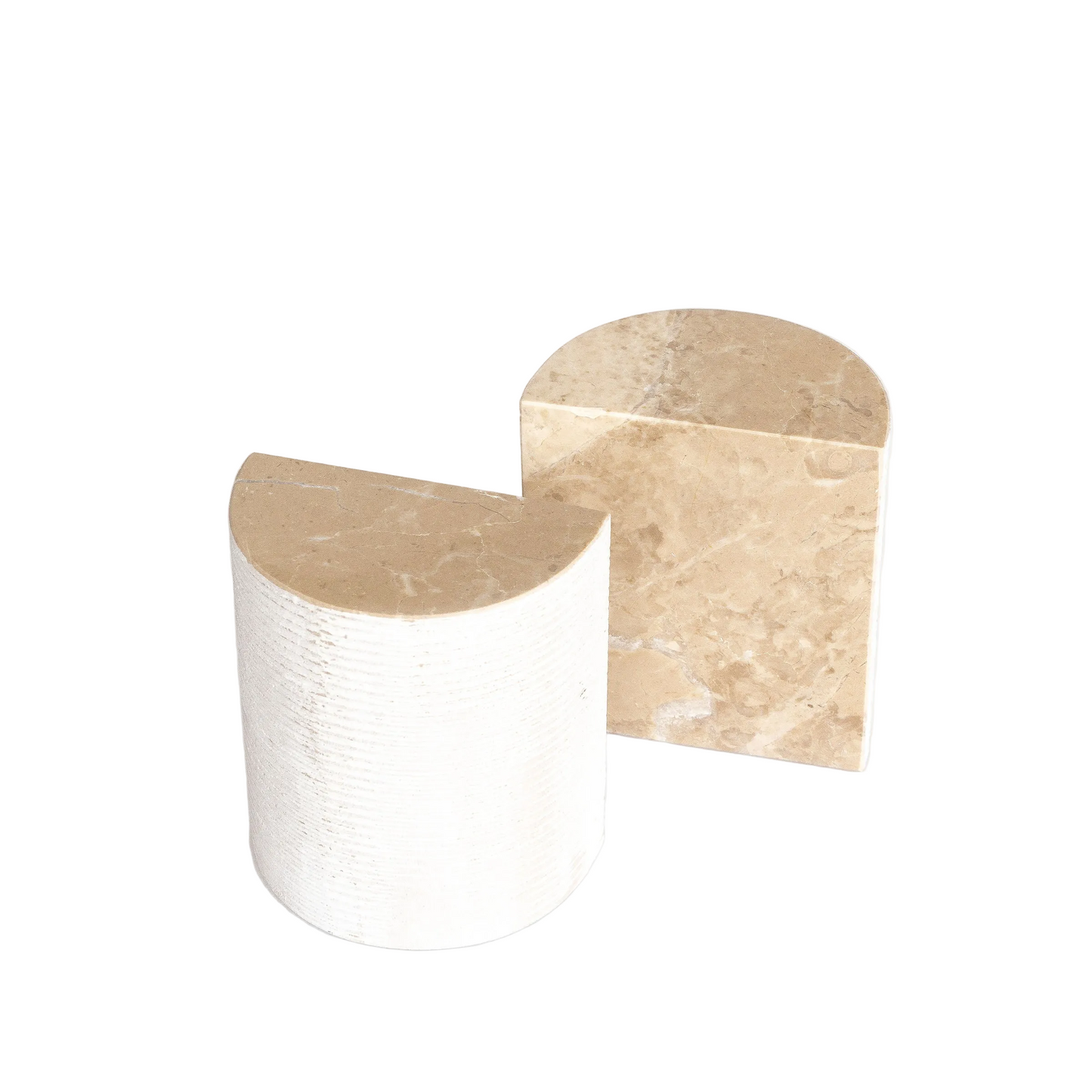 Vida Marble Bookends