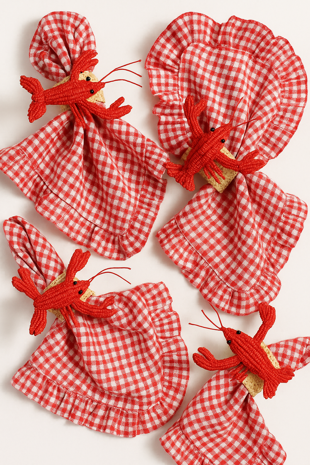 Lobster napkin ring