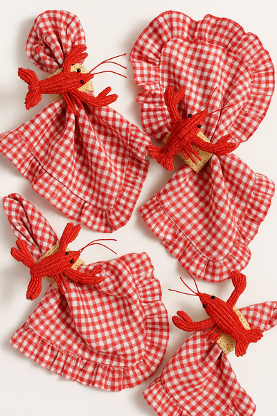 Lobster napkin ring