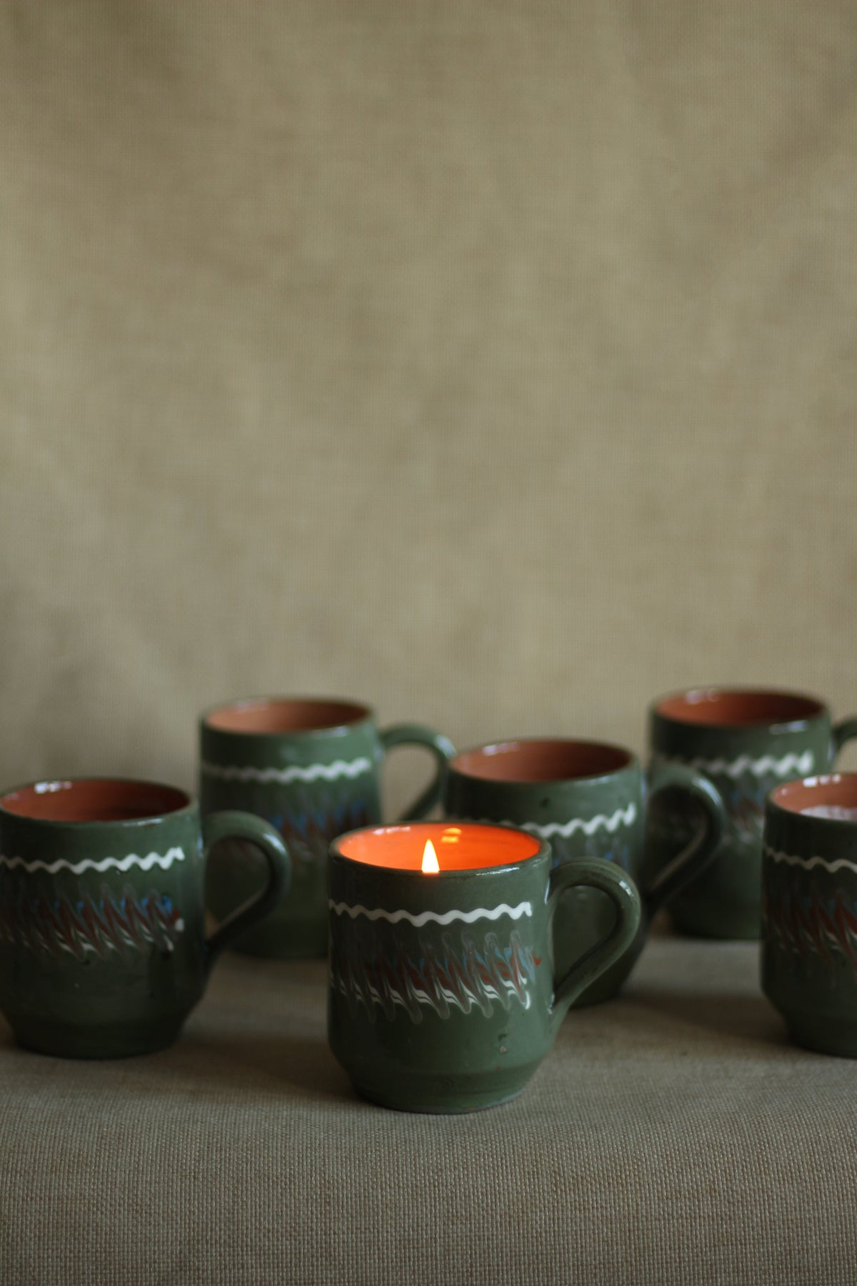 Hand-Poured Natural Wax Candle