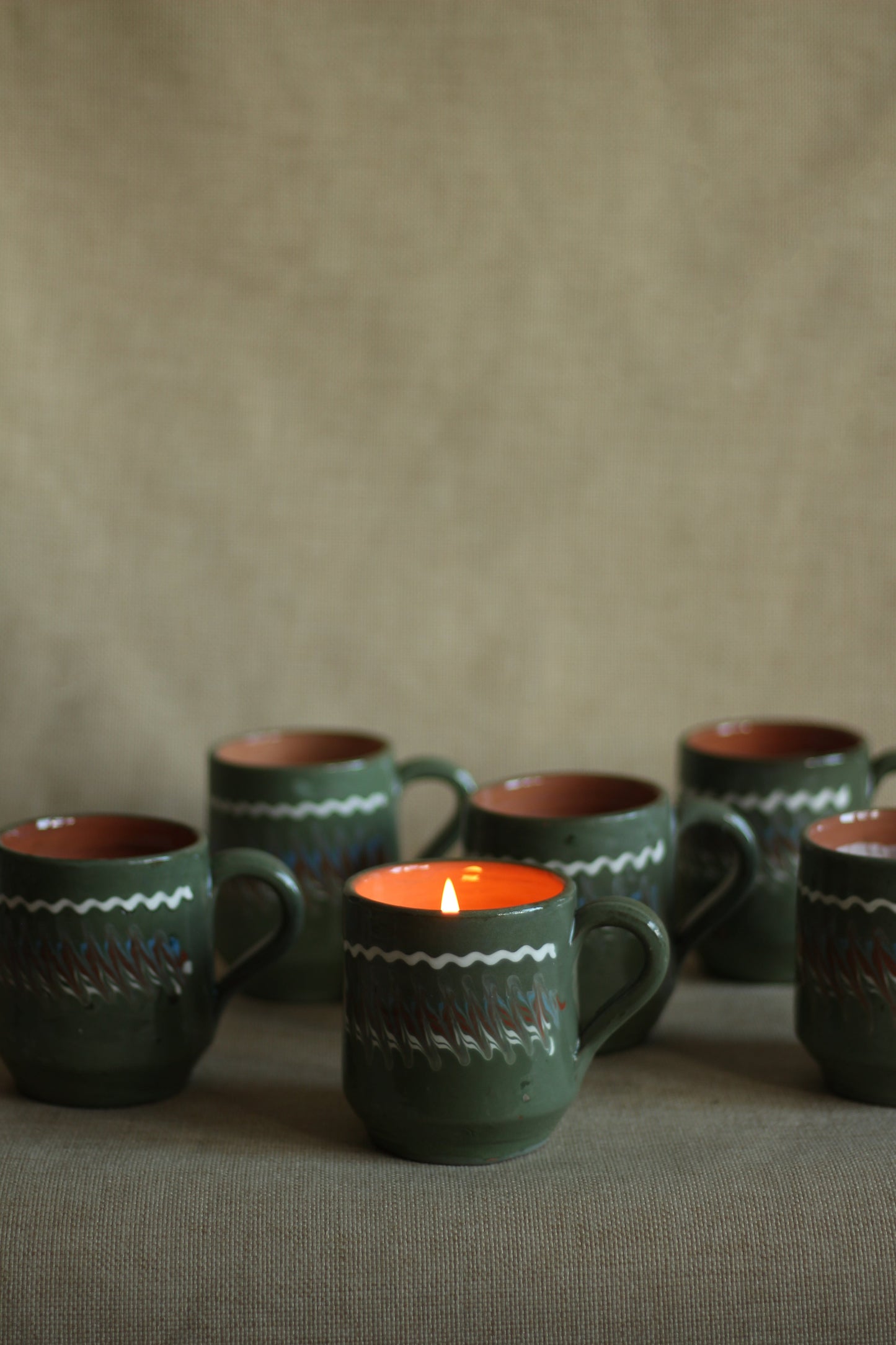 Hand-Poured Natural Wax Candle