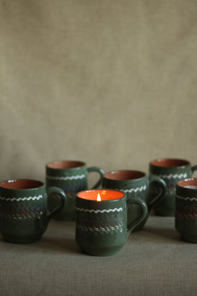 Hand-Poured Natural Wax Candle