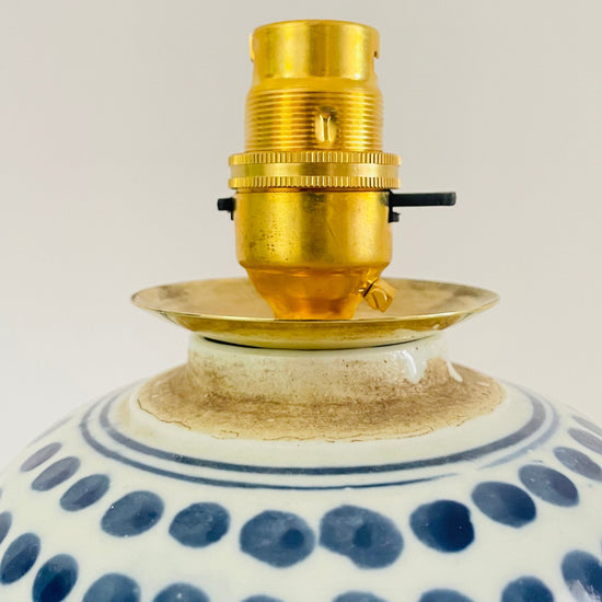 Antique Mini Chinese Jar Lamp