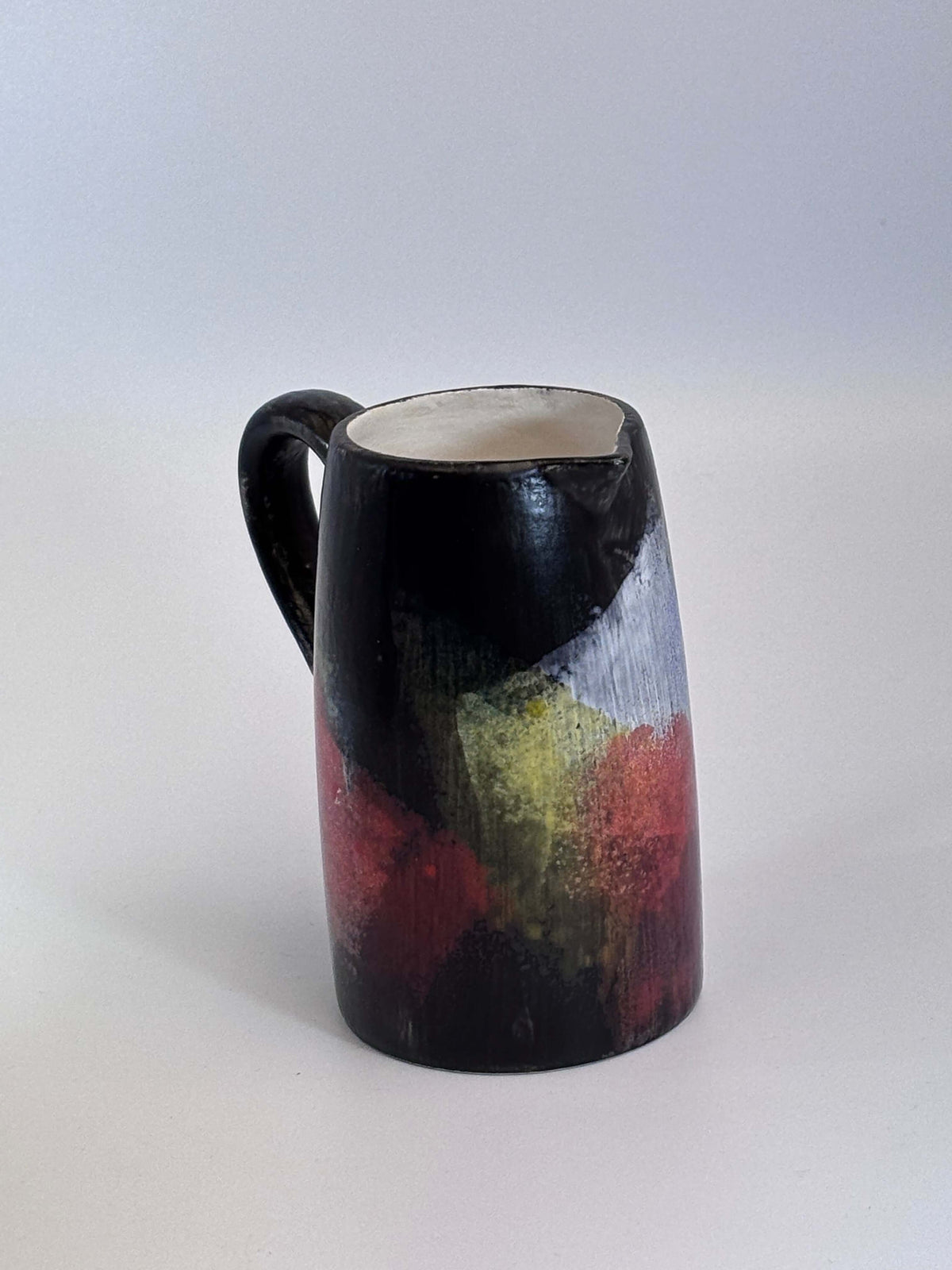 Milk Jug Abstract Glaze