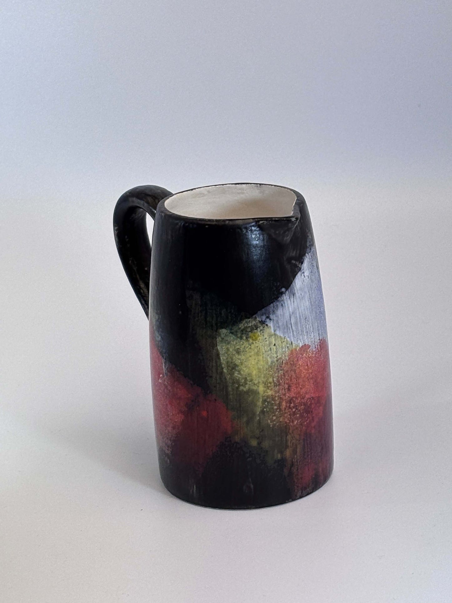 Milk Jug Abstract Glaze