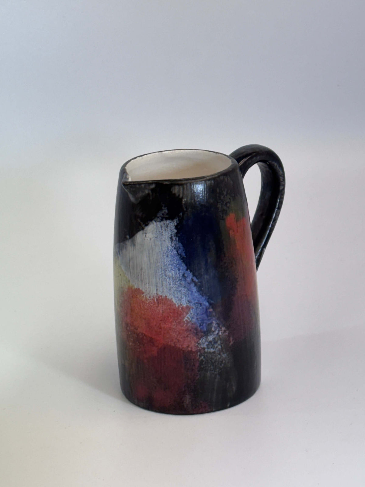 Milk Jug Abstract Glaze
