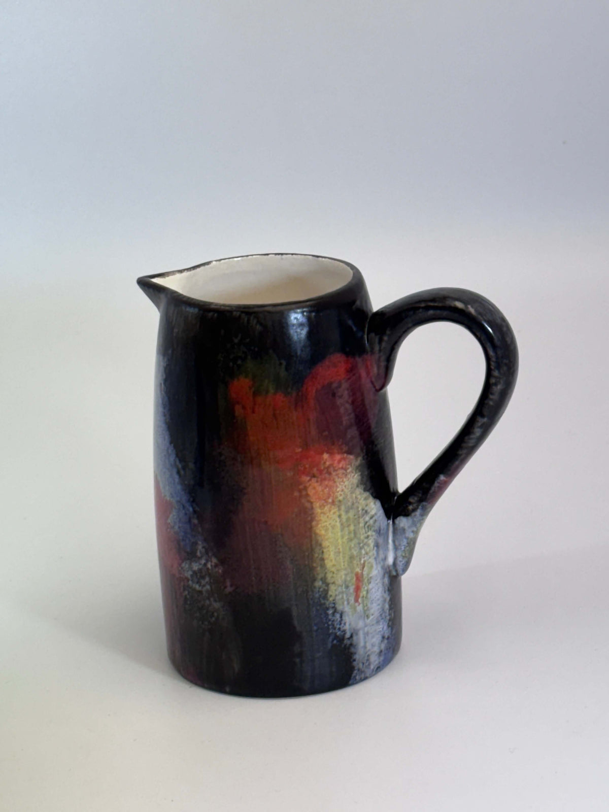 Milk Jug Abstract Glaze