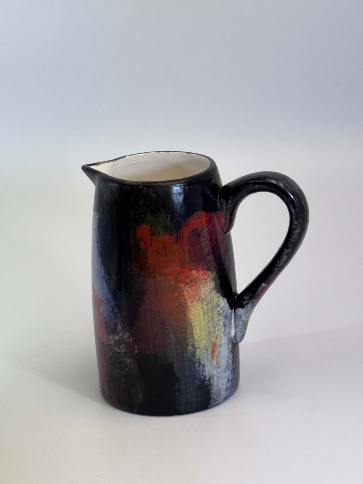 Milk Jug Abstract Glaze